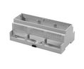 DIN Rail Module Box Size 9 Open Top Vented Both Sides Open CNMB 90x159x58mm Light Grey Polycarbonate IP20