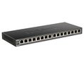 Ethernet-switch, RJ45-portar 16, 1Gbps, Ohanterat