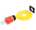 Emergency Stop Switch 1NC + 1NO IP66 / IP69K Screw Terminal