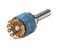 01 Series Selector Switch, Non-Shorting, 1 Poles, 6 Positions, 60°, Soldering Lugs