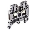 SNA Series Grey DIN Rail Terminal Block, 2.5mm², Single-Level, Screw Termination