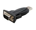 USB Serial Adapter, RS232, 1 DB9 Male
