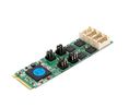 Interface Card, RS232 / RS422 / RS485, DB9 Male, M.2