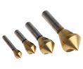 HSS Countersink Drill Bit Set, 2mm Head, 90°, 4 Piece(s)