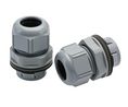 Wartels, 9 ... 17mm, M25, Polyamide, Grijs, 10 ST