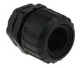 Adaptaflex Straight, Conduit Fitting, 21mm Nominal Size, M20, Nylon 66, Black IP66, IP67, IP68, IP69K rating M20