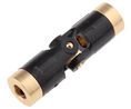Universal Joint 103.13.2222, 1, Plain, Bore 6 x 6 mm, 46.2 mm Length, Brass