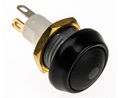 Belyst tryckströmställare Momentan funktion 1NO 125 VAC / 50 VDC Fast Röd