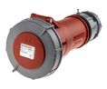 MENNEKES, PowerTOP IP67 Red Cable Mount 3P + N + E Industrial Power Socket, Rated At 32A, 400 V