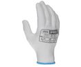 White Polyester General Purpose Glove Liner, Size 10, XL, Pack of 12 pieces