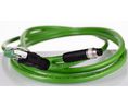 Phoenix ContactNBC-M, 2m Cat5, Green M8 to Male RJ45 Male Shielded, Terminated PVC Sheath