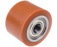 LAG Orange Polyurethane Abrasion Resistant, High Load Capacity, Laceration Resistant, Non-Marking Trolley Wheel, 600kg