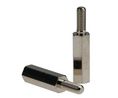Standoff, Male - Female, 15mm, M3, Nickel-Plated Brass, Pack of 100 pieces