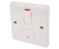 MK Electric 13A 1 Gang Switched Fused Spur Bündige Montage / Surface Mount 13A 250VAC