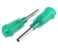 Kahnetics Green Straight Dispensing Tip, 14 Gauge