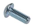Bright Zinc Plated Steel Hex Socket Button Screw, ISO 7380, M4 x 10mm, Pack of 100 pieces