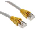 Telegartner, 10m Cat6a, Grey RJ45 to Male RJ45 Male, S/FTP Shielded, Terminated LSZH Sheath, Ethernet, 10m, Grå