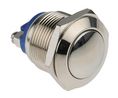 EOZ Push Button Switch, Momentary, Panel Mount, 19.2mm Cutout, SPST, 48 V dc, 250V ac, IP65 SPST