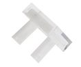 White Square Push Button Lens for Use with SD16 Series