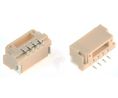 Barrette mâle, Mâle, 1A, 50V, Contacts - 4, Lot de 5 pièces