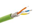 Siemens, 20m Cat5, Green, SF/UTP Shielded, Unterminated PVC Sheath