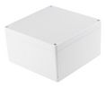 Hammond 1554 Series Grey ABS Enclosure, IP66, Grey Lid, 160 x 160 x 90.5mm 160x90.5mm