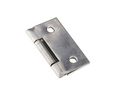 Pinet Stainless Steel Butt Hinge, Screw Fixing, 30mm x 30mm x 0.8mm, 3mm