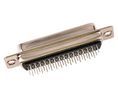 High Density D-Sub Connector, Socket, DB-44, Radial Leads