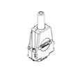 D-Sub-Steckverbindersatz, DA-15 Stecker, Crimp, Zink, Druckguss