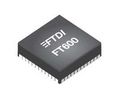 FT600Q-B-T, USB-silta-IC, 2-kanavainen, 480 Mbit/s, 5 Gbit/s, USB 2.0, USB 3.0, 3,3 V, 56-nastainen QFN-levy