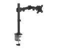 VESA Arm, Clamp / Grommet, 8kg, 32" (81.3 cm), Supported Displays - 1, Black