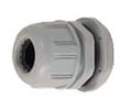 GWconnect Plastic Cable Gland with Gasket and Nut Pg21 Thread Grey RAL 7001