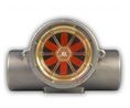RFI Series RotorFlow Flow Indicator for Fluid, Liquid, 0.1 gal/min Min, 5 gal/min Max