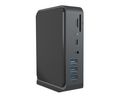 Port Replicator, USB-C Socket, Self-Powered, Ports Total 14