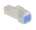 JWPF Male Connector Housing2mm Pitch2 Way1 Row