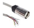 Kübler Female 12 way M23 to Unterminated Sensor Actuator Cable, 5m