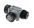 Sensorfördelare 7/8''-16UN, utvändig gänga, 5 Poler, Anslutningsdon / 7/8''-16UN, invändig gänga, 5 Poler, Sockel