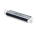 FCT Standard-Density D-Sub Crimp Housing Female Shell without Dimples 37 Circuits, Pack of 50 pieces