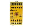Dual-Channel Emergency Stop, Safety Switch/Interlock Safety Relay, 24V dc, 2 Safety Contacts