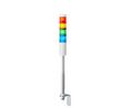 LED-signaltorn Röd / Gul / Grön / Blå 250mA 24V Stolpfäste IP54 Kabel