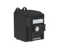 Fan Heater with Thermostat 1.2kW 139x142x88mm 50 m³/h Thermostat