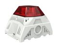 LED Buzzer PA L 1-R Red Multiple Tones 253VAC 105dBA IP66 / IK07 Surface Mount