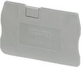 End plate, Grey, 48.6 x 29.1mm
