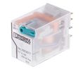 PCB Mount Power Relay, 24V dc Coil, 16A Switching Current, 4PDT