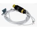 Flowline Switch-Tek Series Ultrasonic Level Switch Ultrasonic Level Sensor, Vertical, PP Body