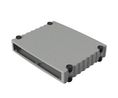 Rose Wavetronic Series Silver Aluminium Desktop Enclosure, 268 x 324 x 55mm Wavetronic 324x55mm Svart/grå Aluminium IP40