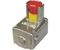 IDEM ESL Series Twist Release Emergency Stop Push Button, Surface Mount, 2NC + 2NO, IP67, IP69K