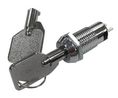 Key-Operated Switch 12 mm 1NO 125 VAC 2-Pos 90° OFF-ON
