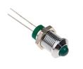 LED Indicator Pin Terminal Green DC 3.3V 8mm 40mcd