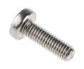 Skrue, Maskin / Flathodet, Pozidriv, M5, 16mm, Pakke med 100 stykk